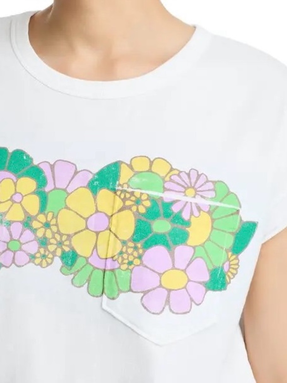 MOTHER Keep on Rolling Pocket Tee